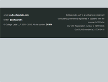 Tablet Screenshot of cottagelabs.com